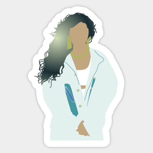 Tinashe Aquarius Sticker by sofjac